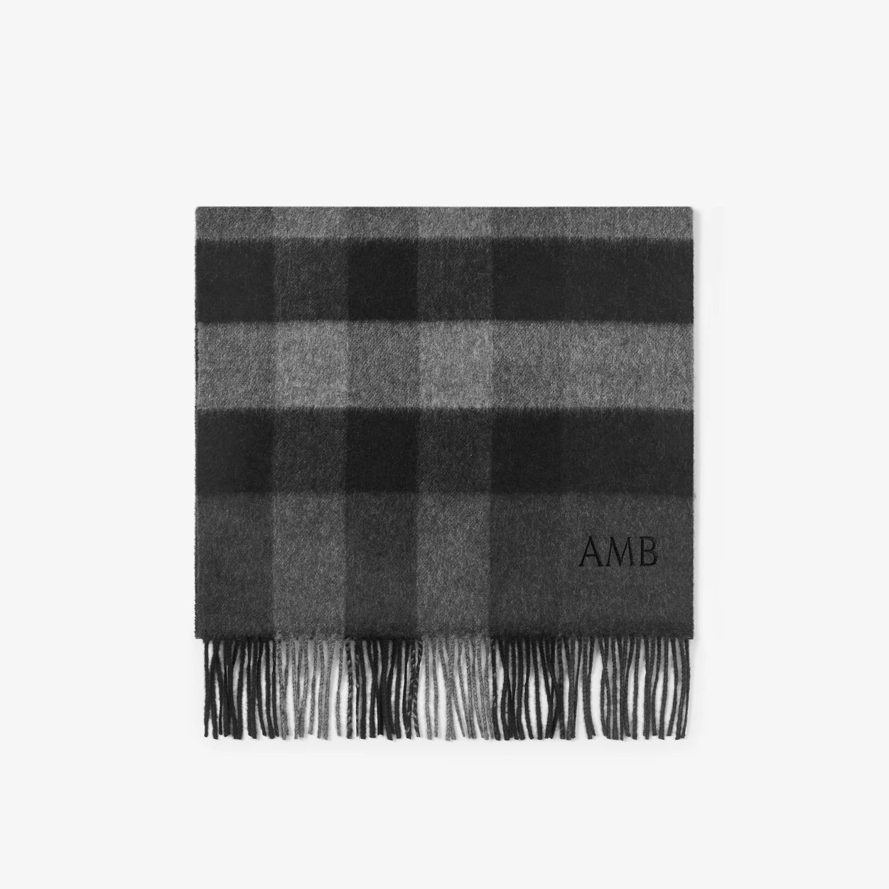 Cashmere Scarf - Charcoal