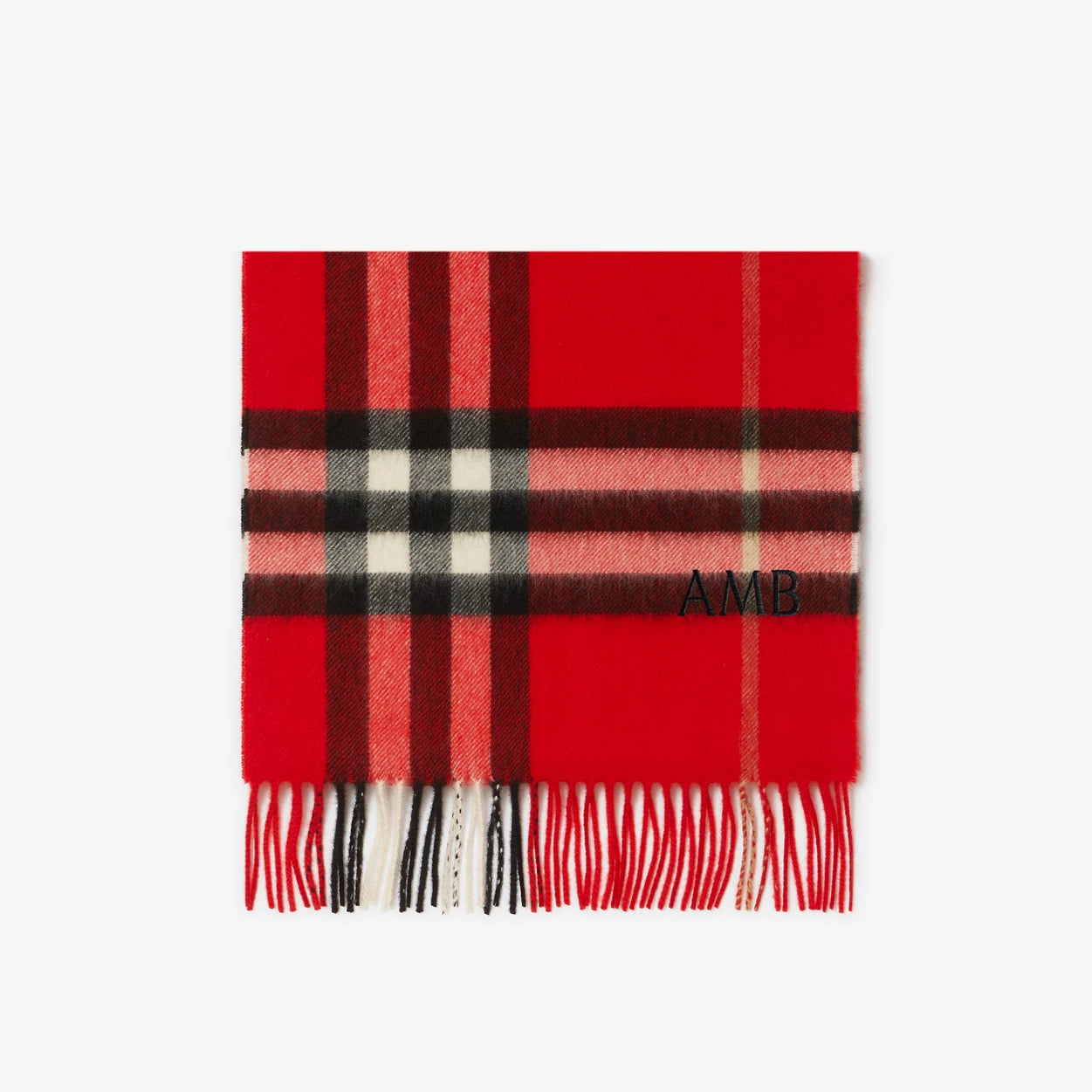 Cashmire Scarf- Red